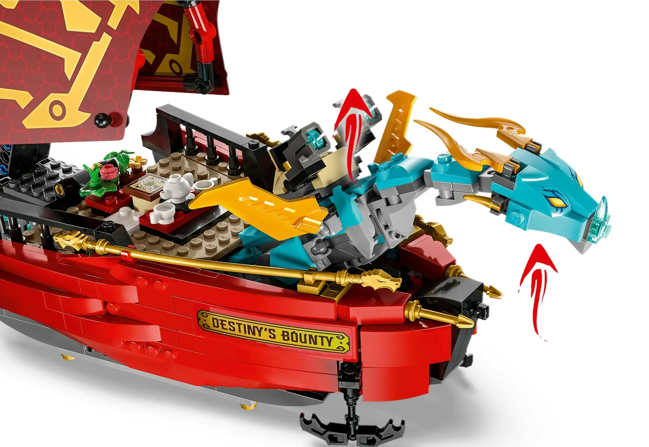 LEGO 71797 Destiny’s Bounty - race against time - Ninjago