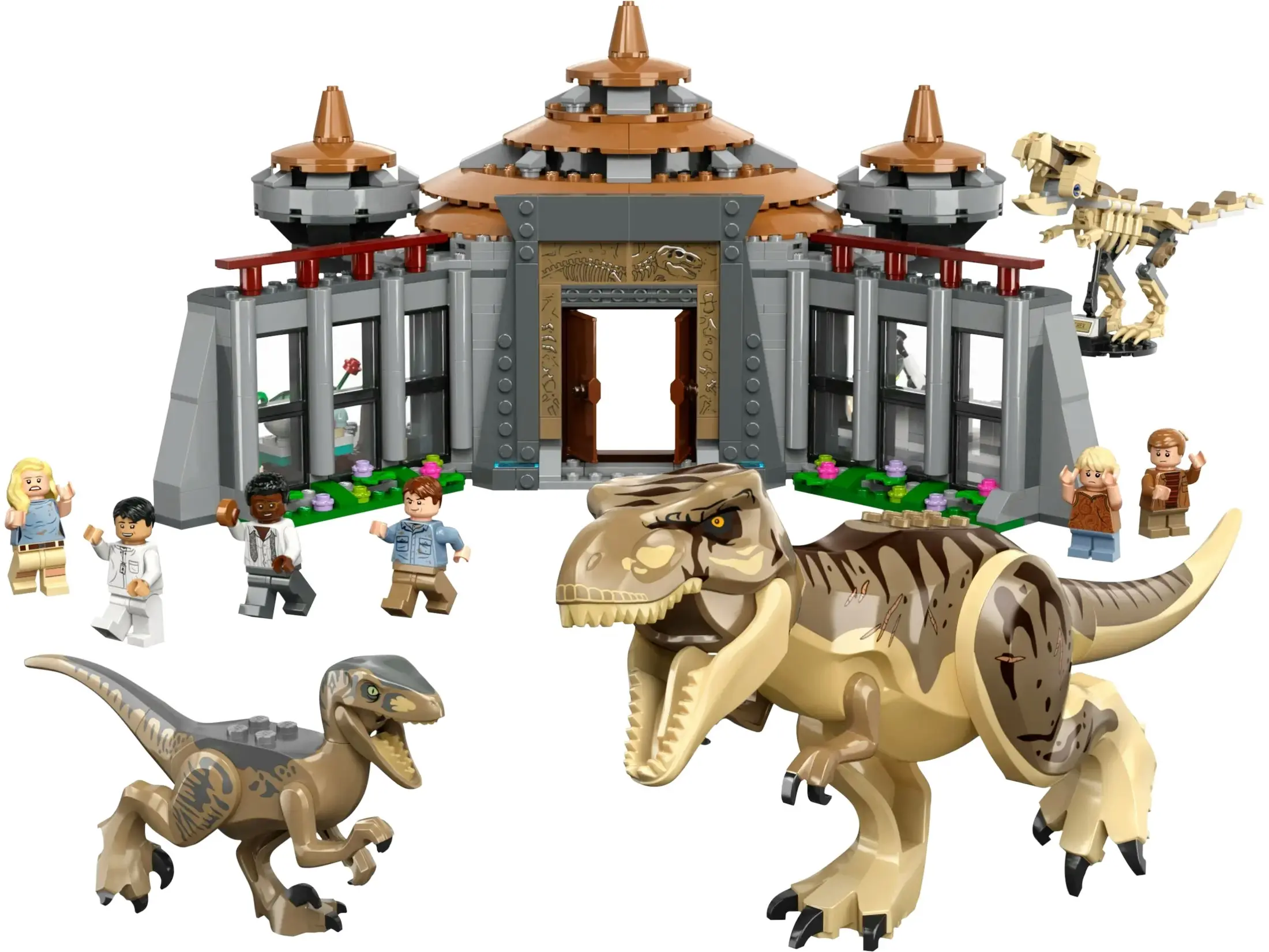 LEGO 76961 Visitor Center: T. rex & Raptor Attack - Jurassic World