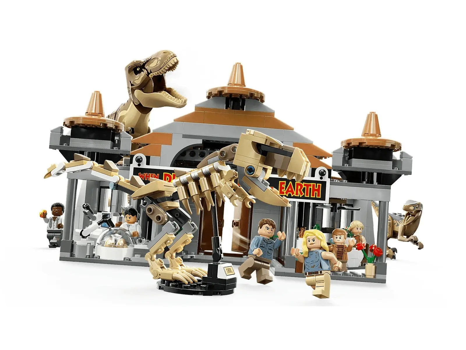 LEGO 76961 Visitor Center: T. rex & Raptor Attack - Jurassic World