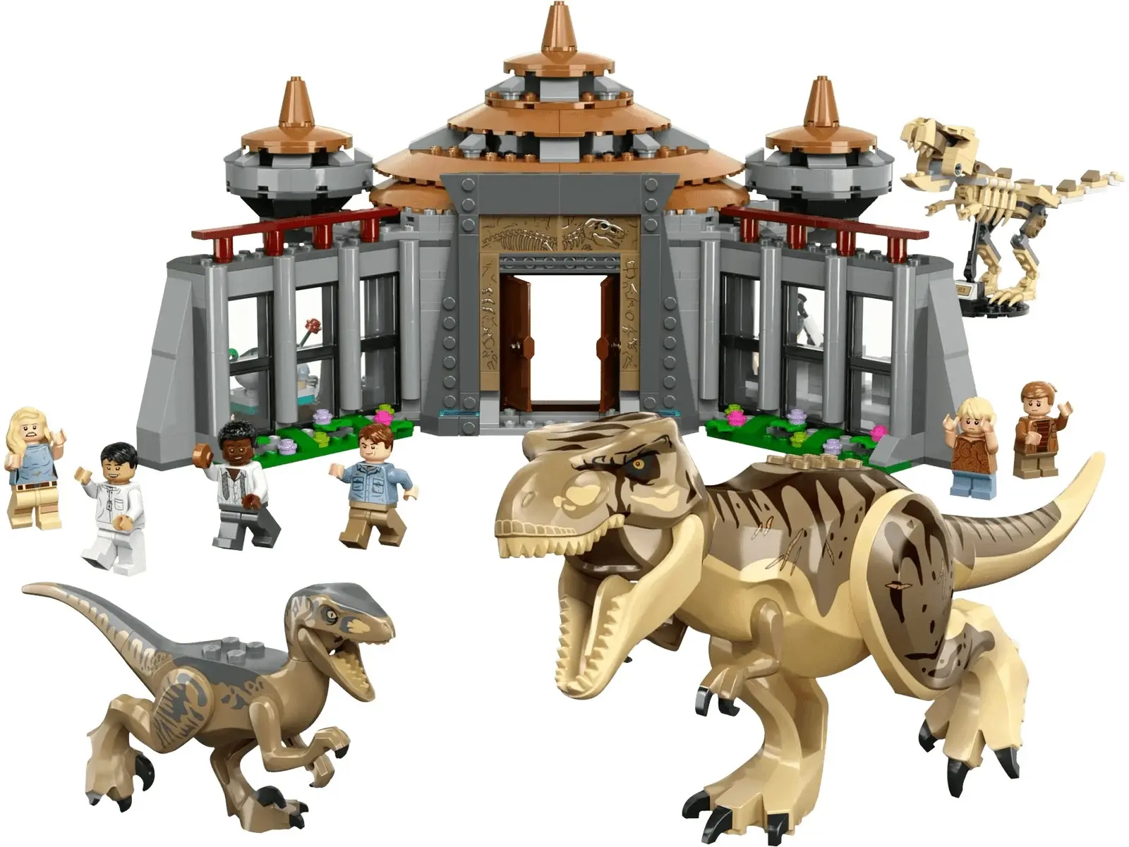 LEGO 76961 Visitor Center: T. rex & Raptor Attack - Jurassic World