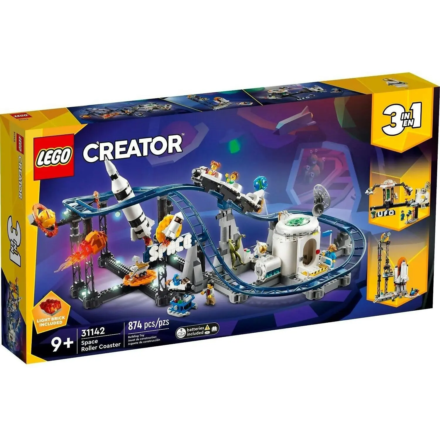 LEGO 31142 Space Roller Coaster - Creator 3in1