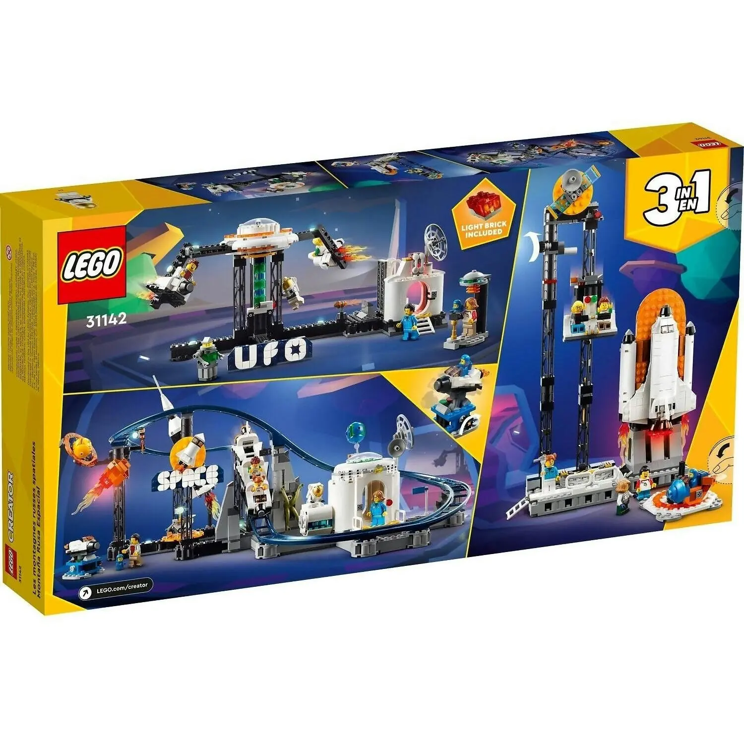 LEGO 31142 Space Roller Coaster - Creator 3in1