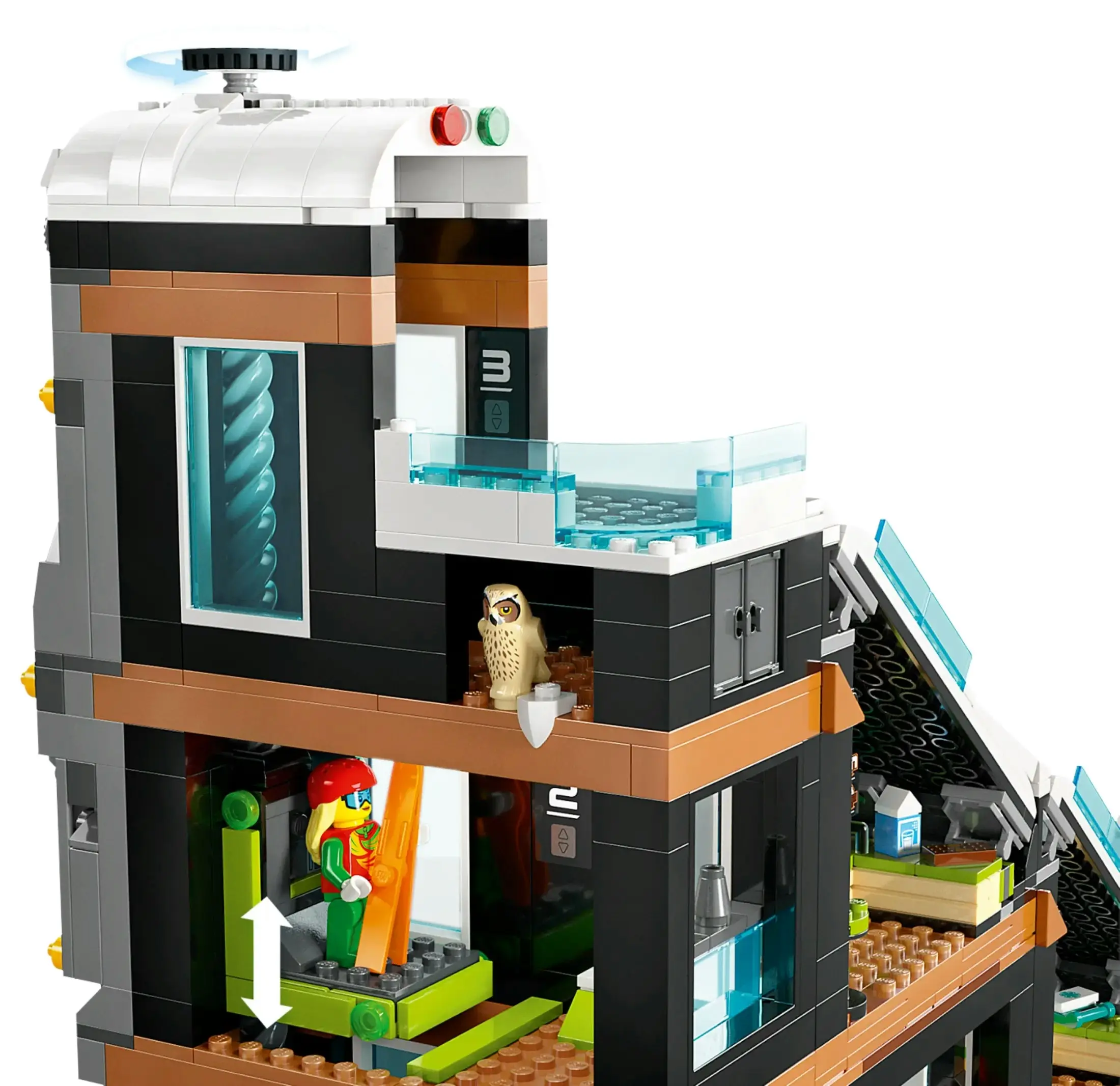 LEGO 60366 Ski and Climbing Center - City