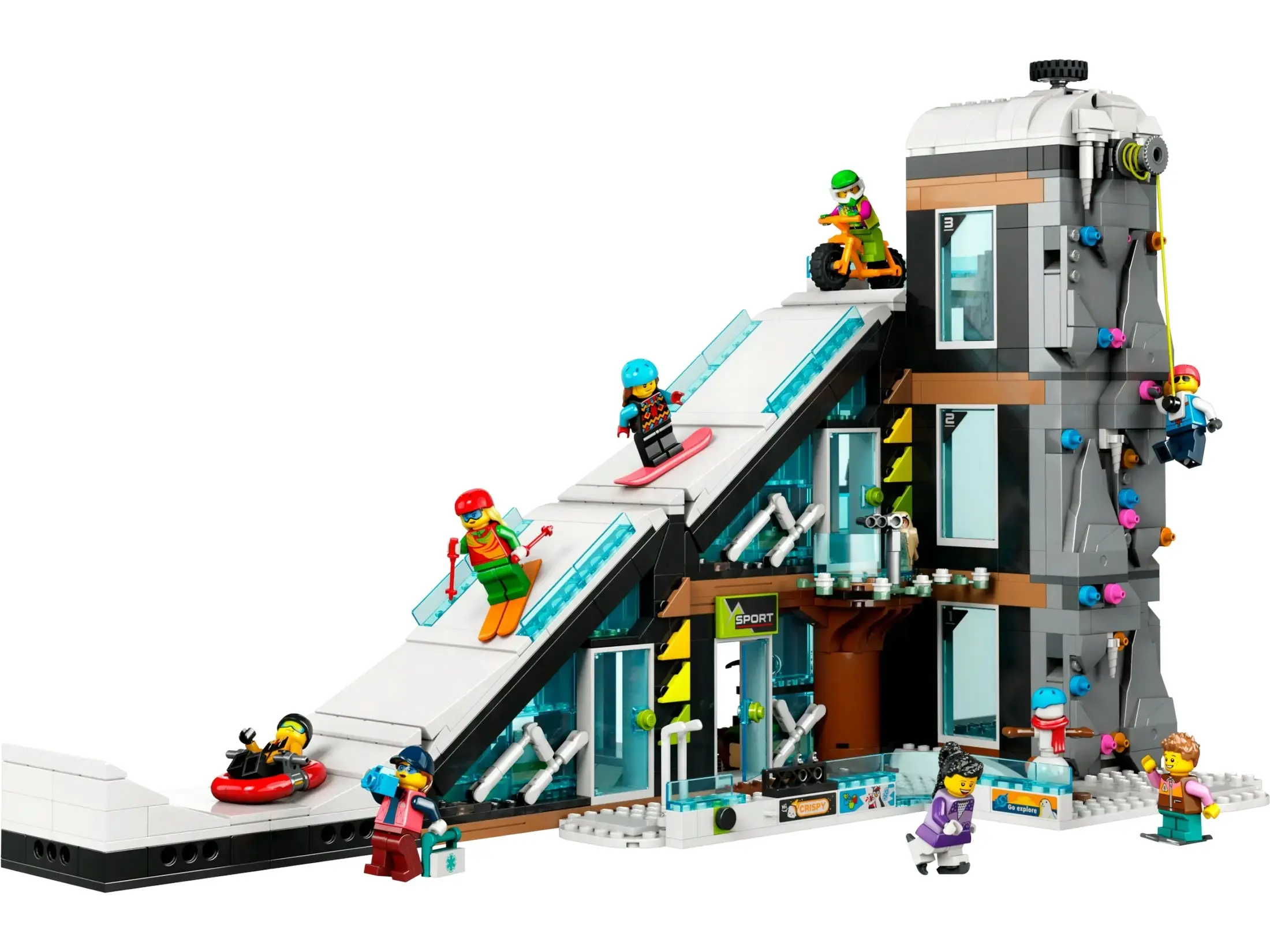 LEGO 60366 Ski and Climbing Center - City