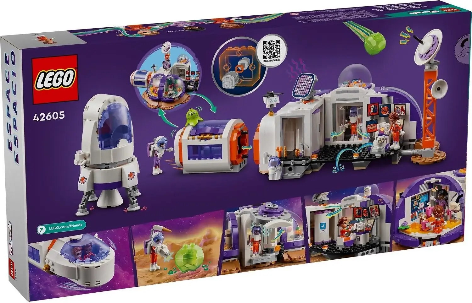 LEGO 42605 Mars Space Base and Rocket - Friends