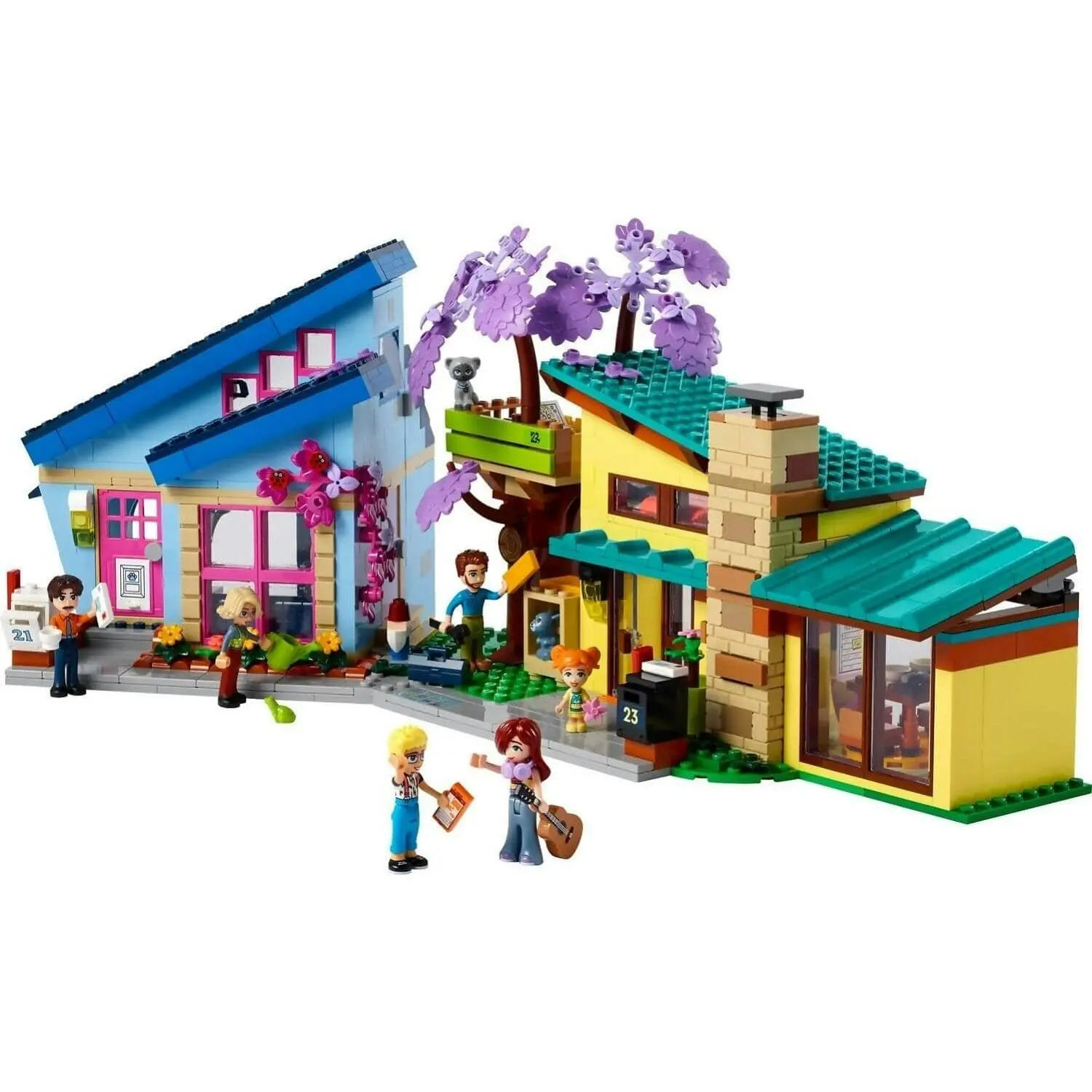 LEGO 42620 Olly and Paisley's Family Houses - Friends