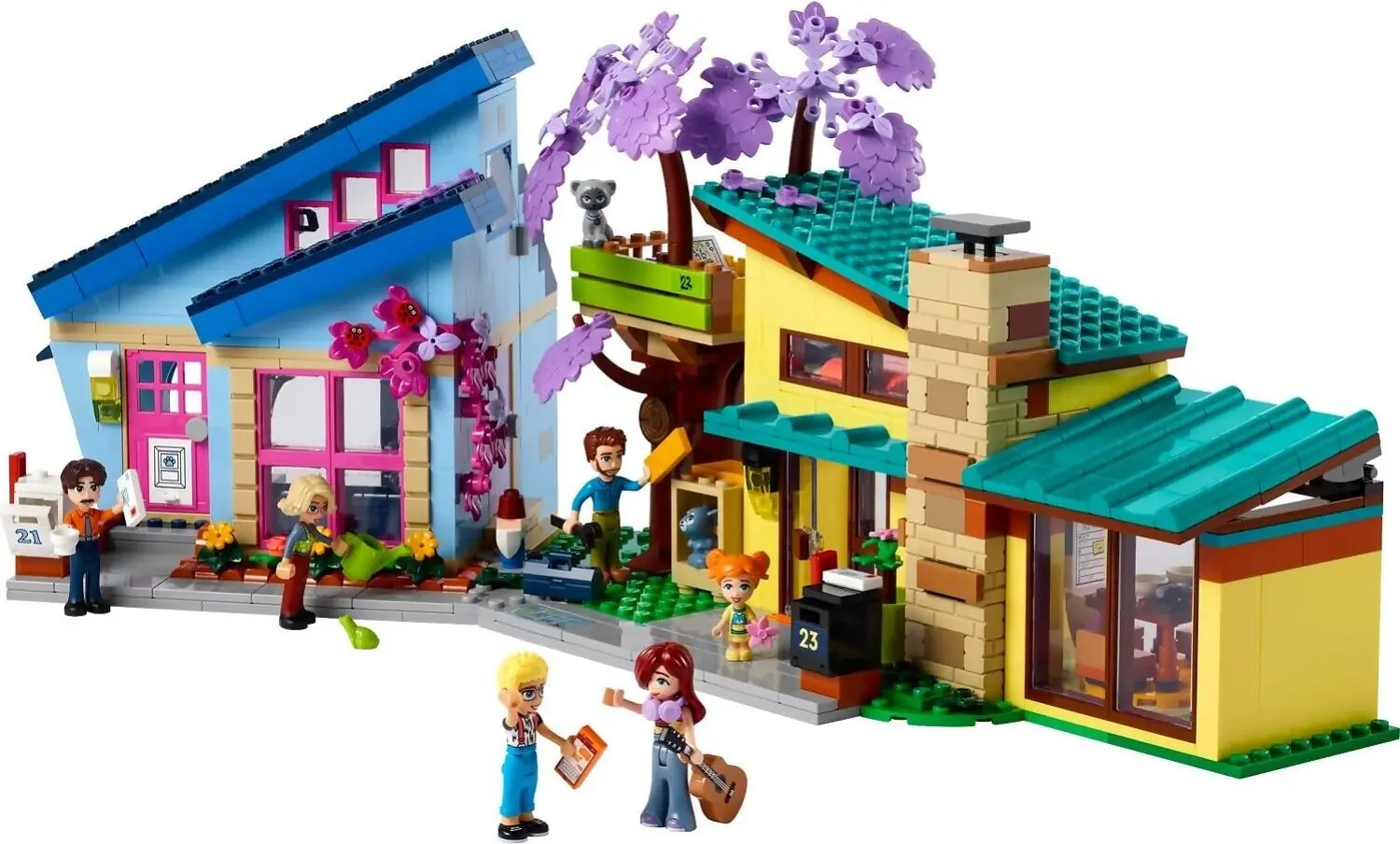 LEGO 42620 Olly and Paisley's Family Houses - Friends