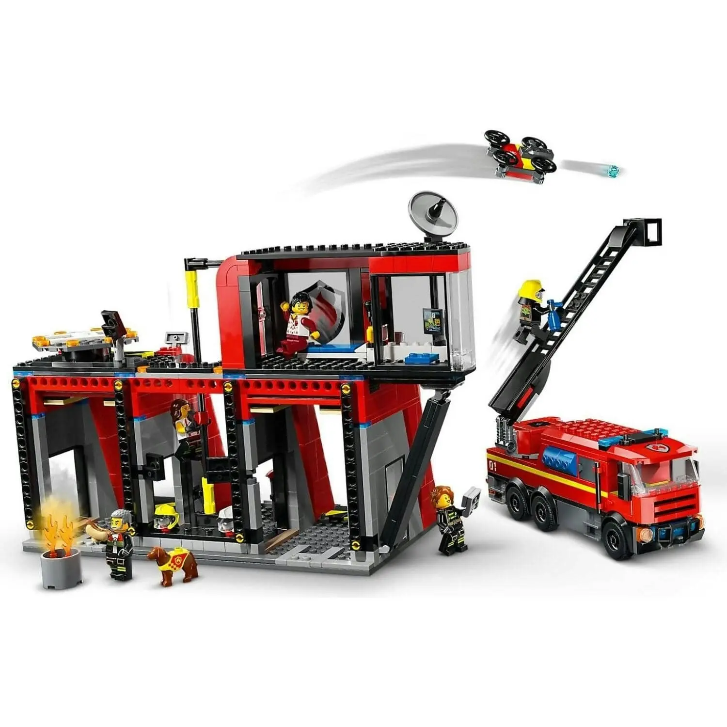 LEGO 60414 Fire Station with Fire Truck - City