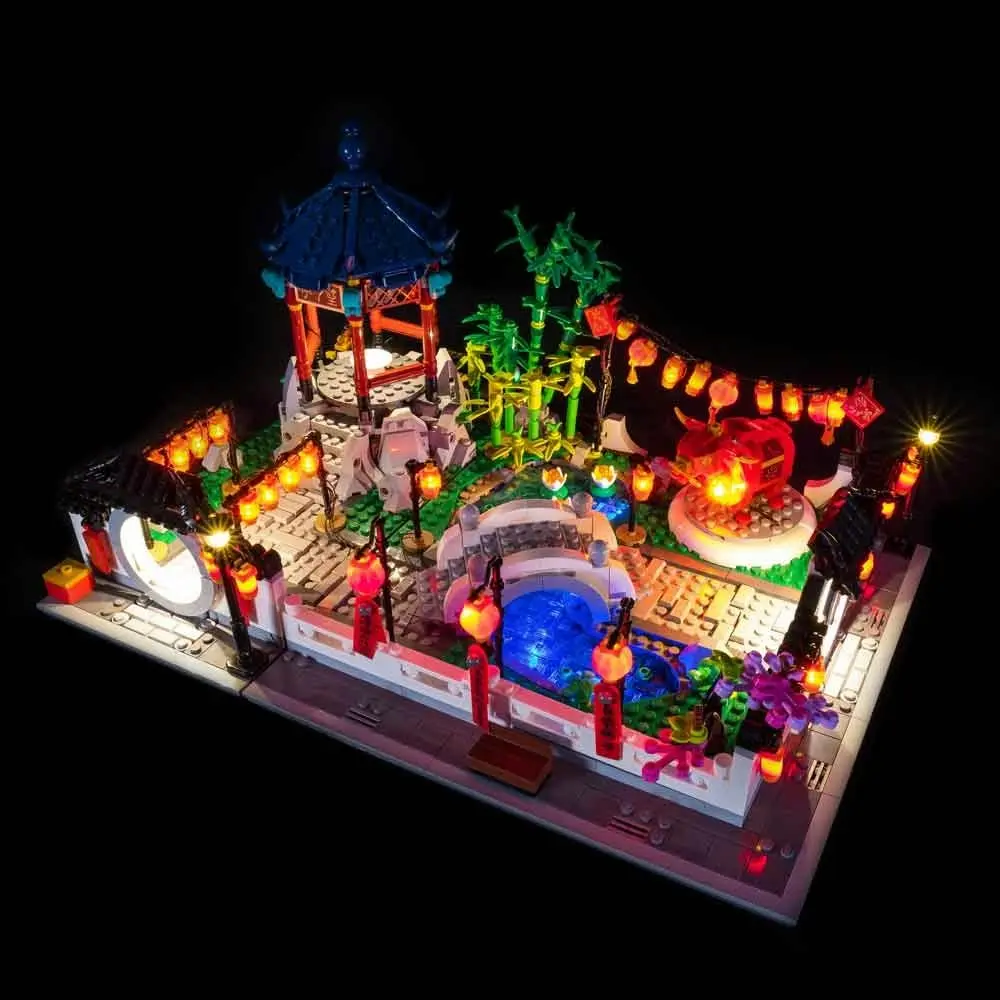 Light My Bricks - LIGHT KIT for LEGO Spring Lantern Festival 80107