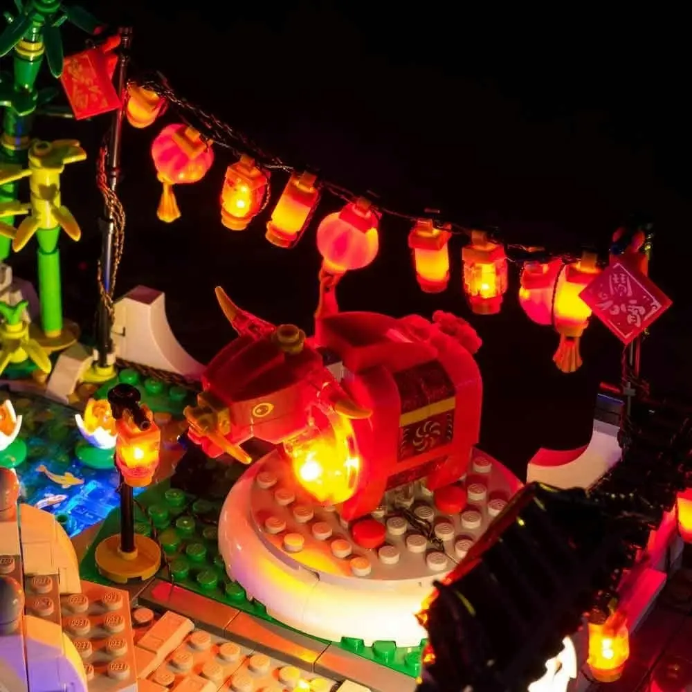 Light My Bricks - LIGHT KIT for LEGO Spring Lantern Festival 80107