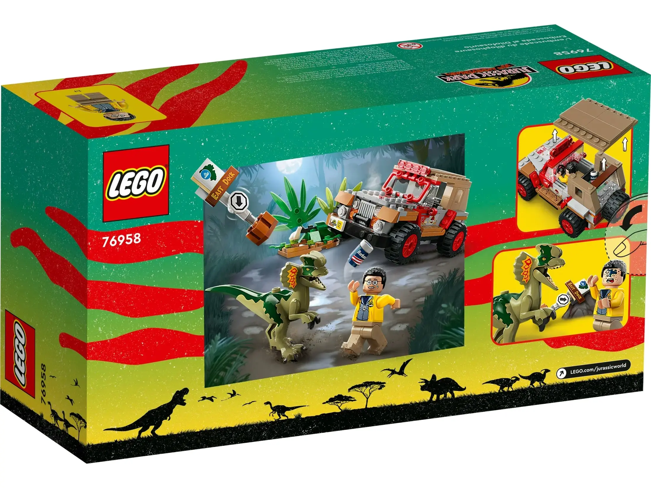 LEGO 76958 Dilophosaurus Ambush - Jurassic World