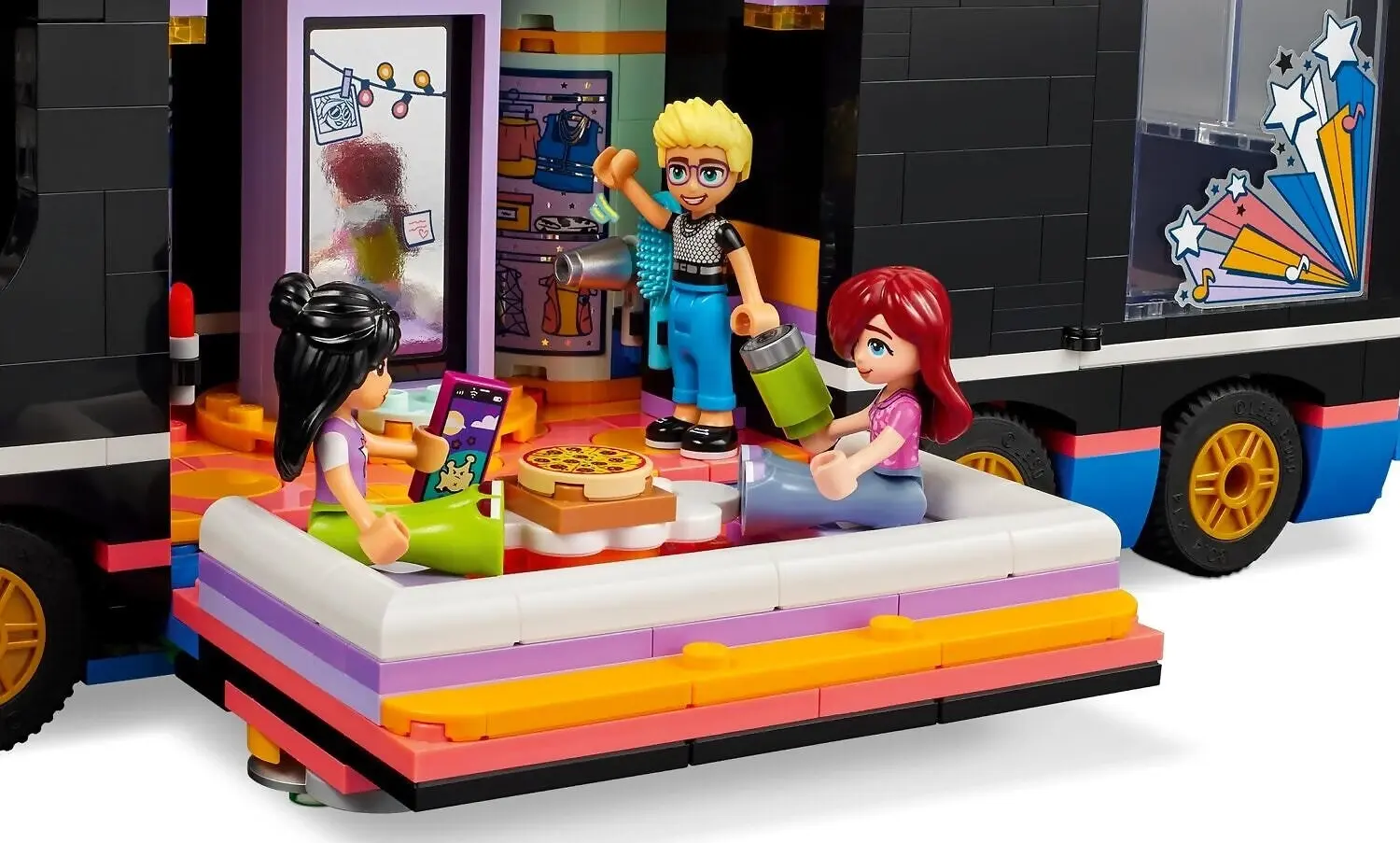 LEGO 42619 Pop Star Music Tour Bus - Friends