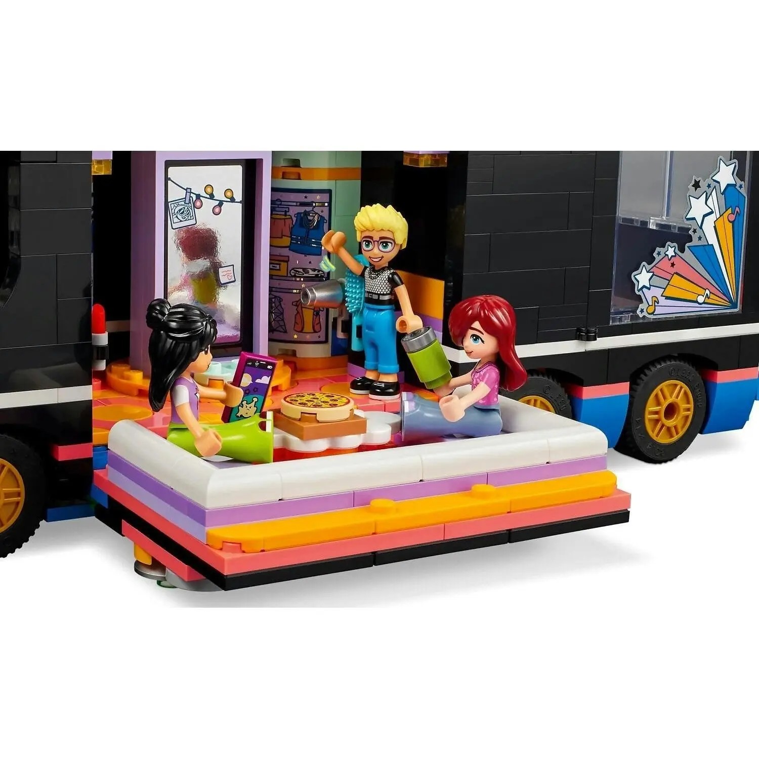 LEGO 42619 Pop Star Music Tour Bus - Friends