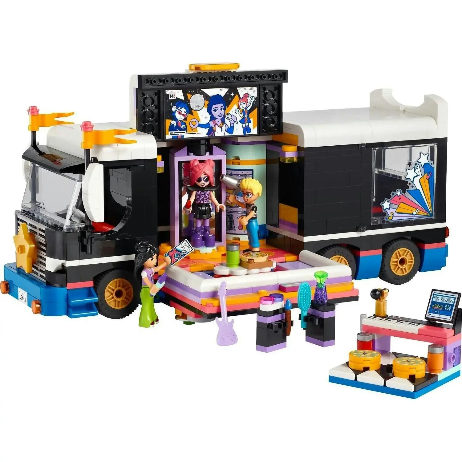 LEGO 42619 Pop Star Music Tour Bus - Friends