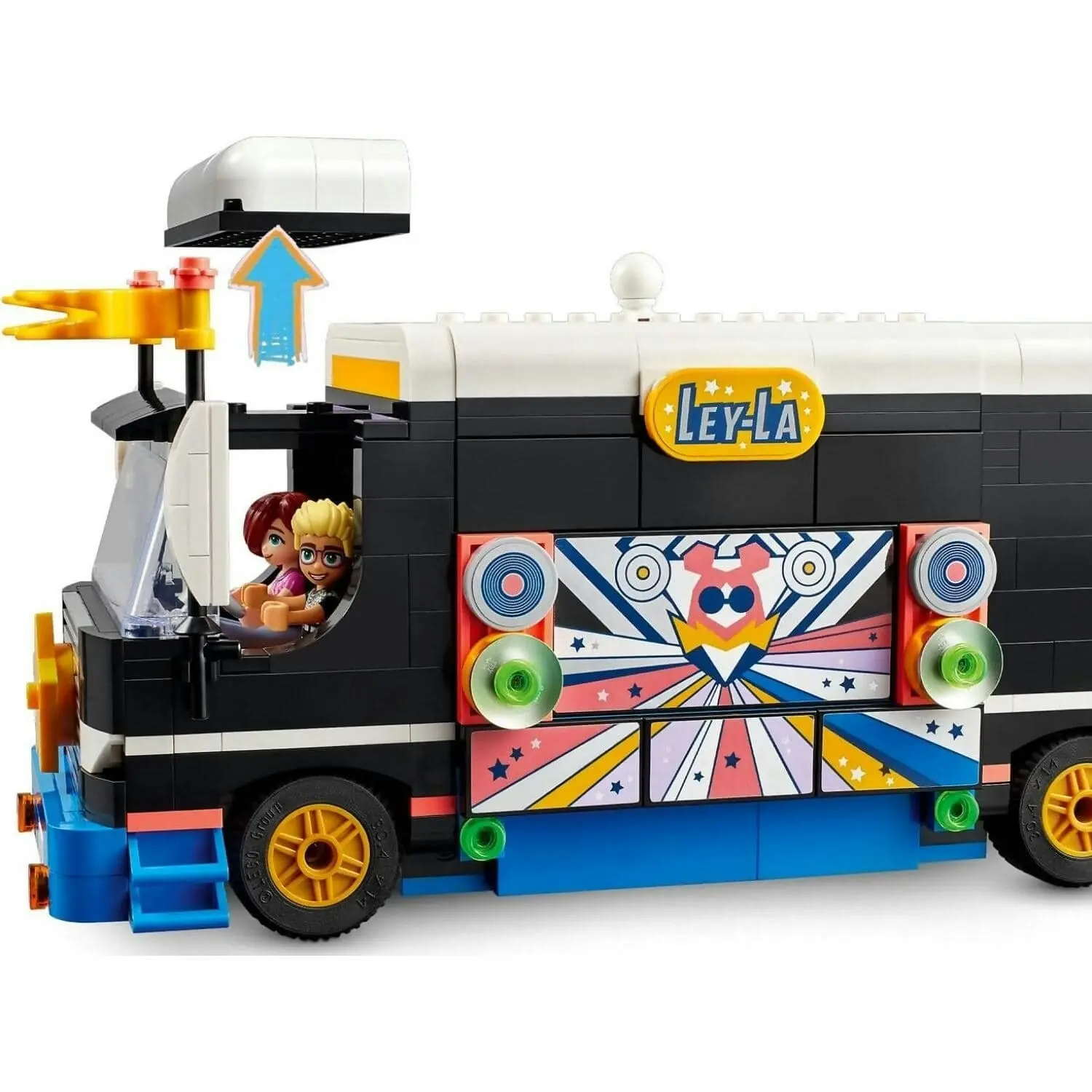 LEGO 42619 Pop Star Music Tour Bus - Friends