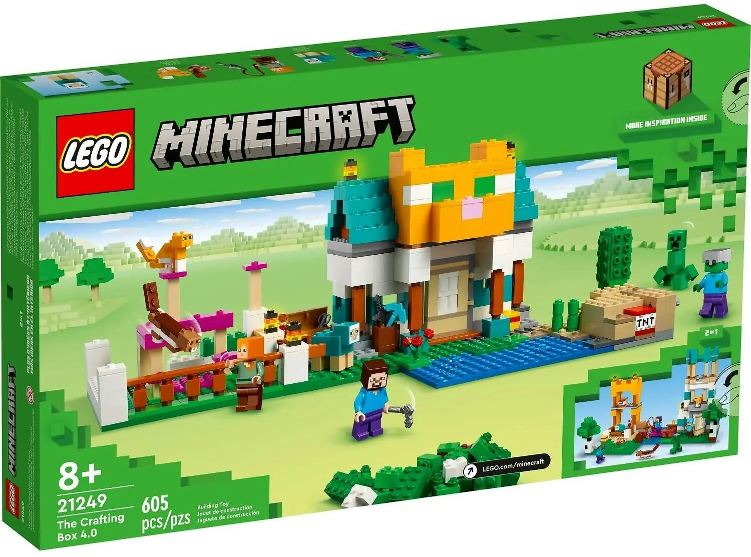 LEGO 21249 The Crafting Box 4.0 - Minecraft