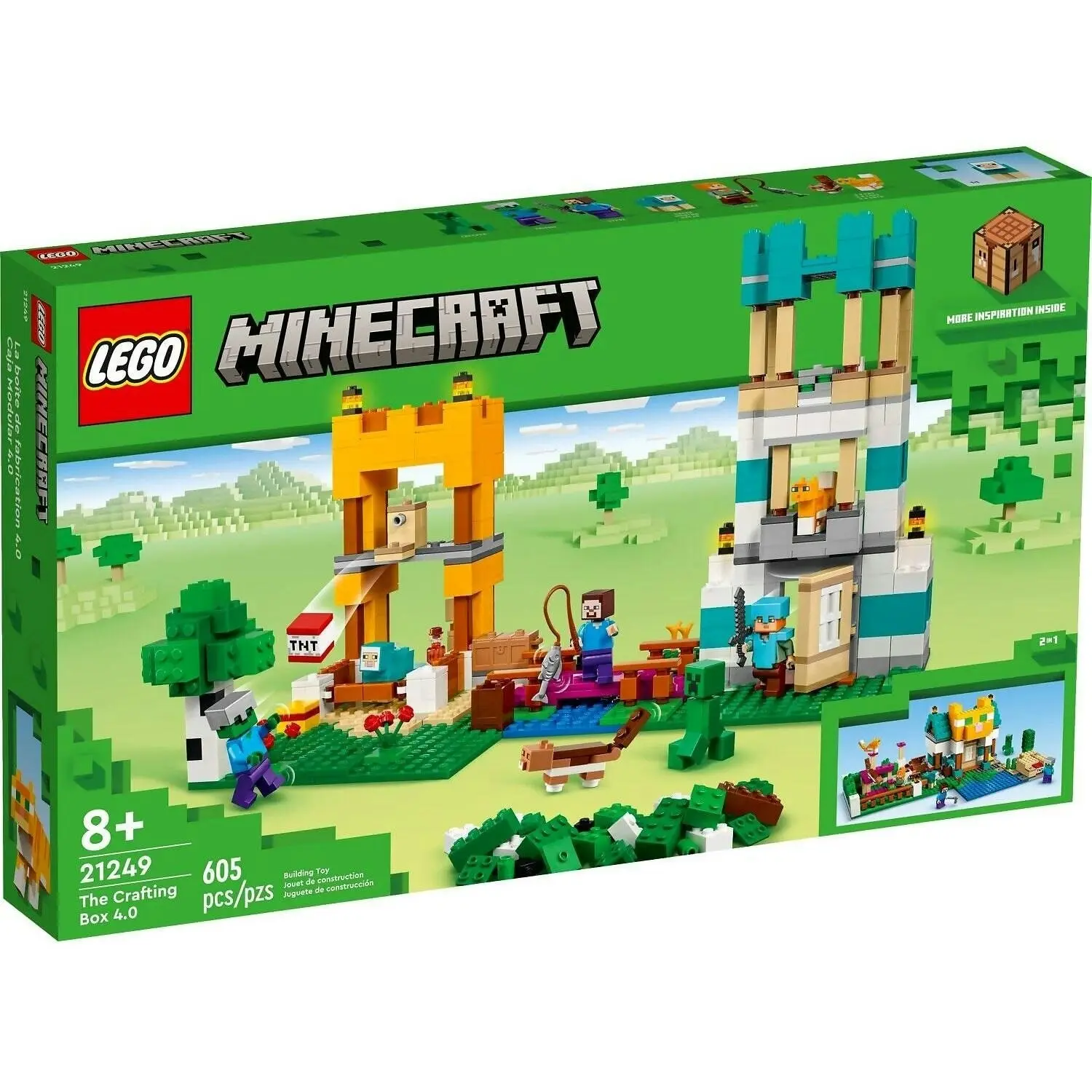 LEGO 21249 The Crafting Box 4.0 - Minecraft