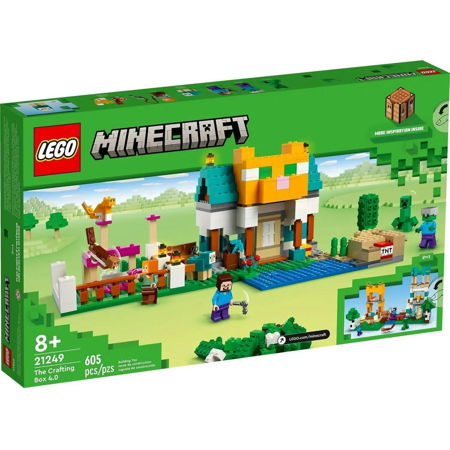 LEGO 21249 The Crafting Box 4.0 - Minecraft