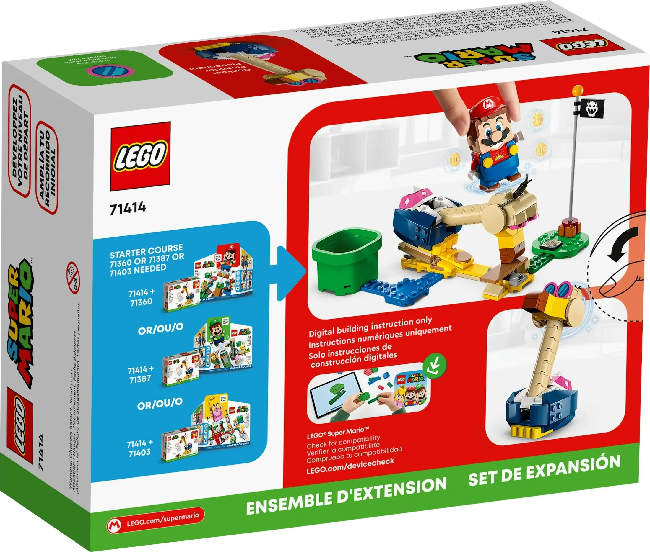 LEGO 71414 Conkdor's Noggin Bopper Expansion Set - Super Mario