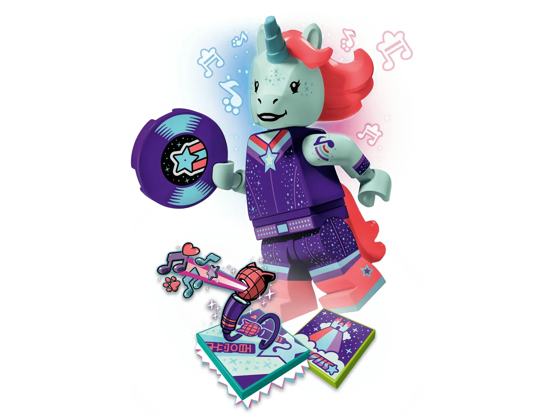 LEGO 43106 Unicorn DJ BeatBox - VIDIYO