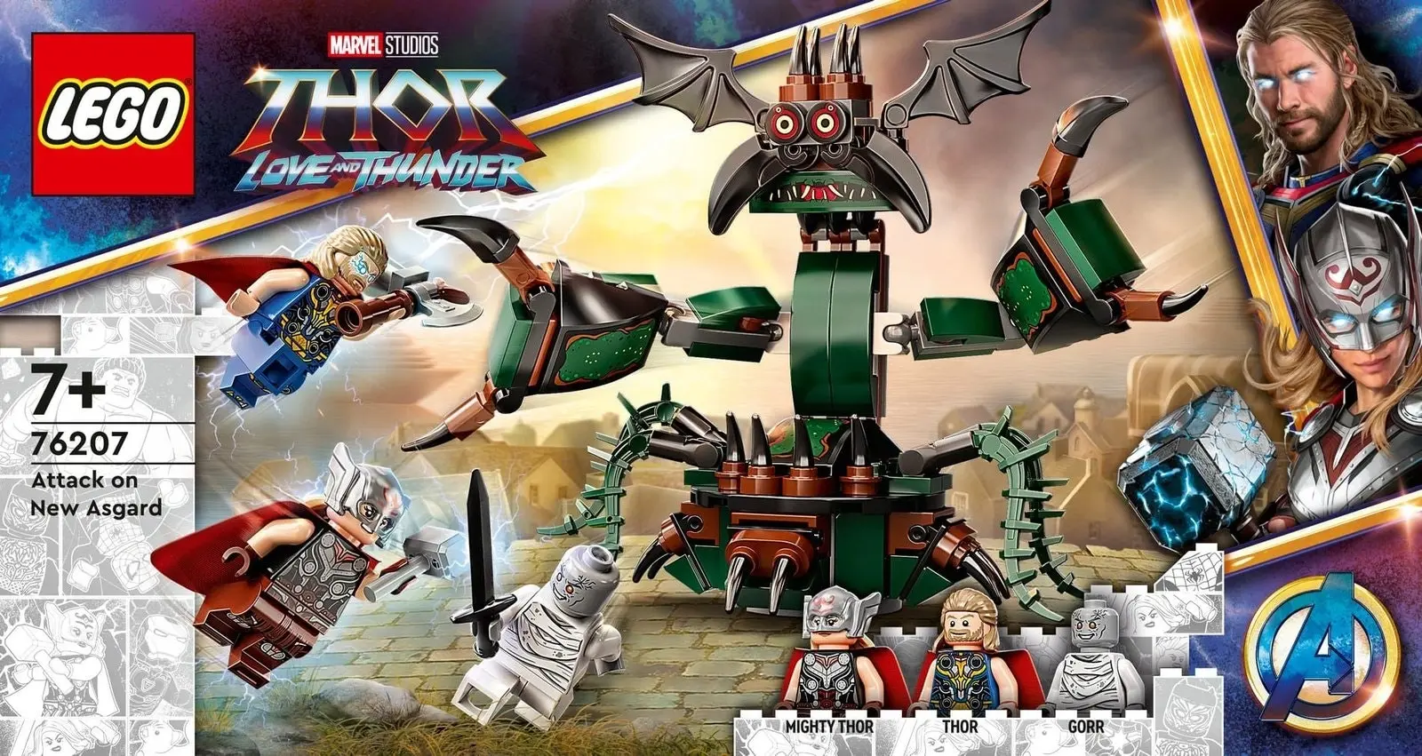 LEGO 76207 Attack on New Asgard - Marvel Super Heroes