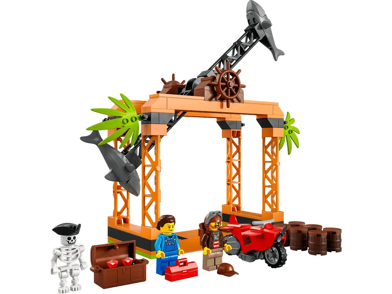 LEGO 60342 The Shark Attack Stunt Challenge - City Stuntz