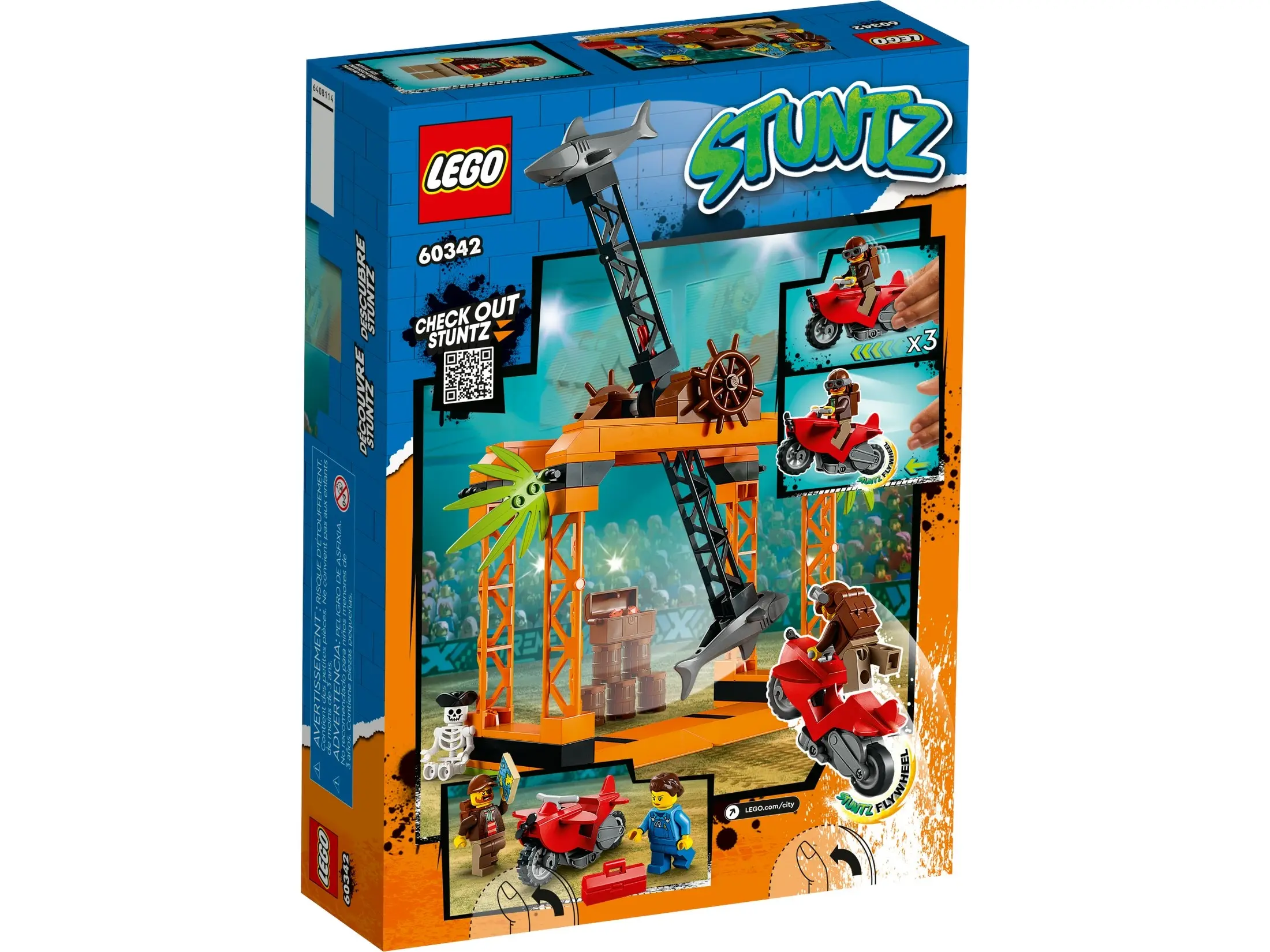 LEGO 60342 The Shark Attack Stunt Challenge - City Stuntz