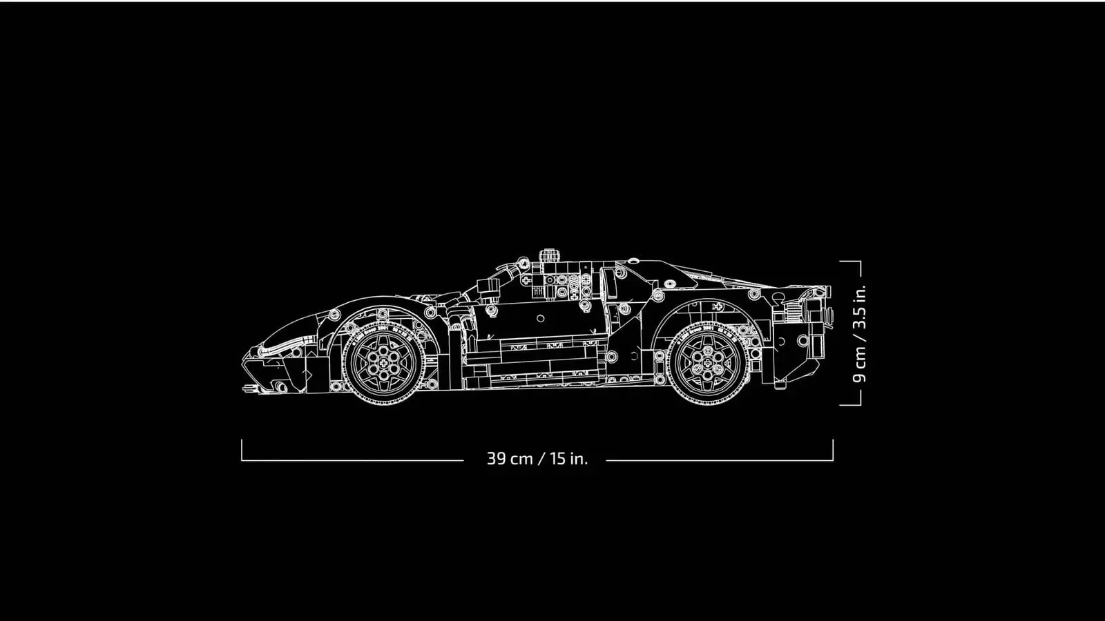 LEGO 42154 2022 Ford GT - Technic