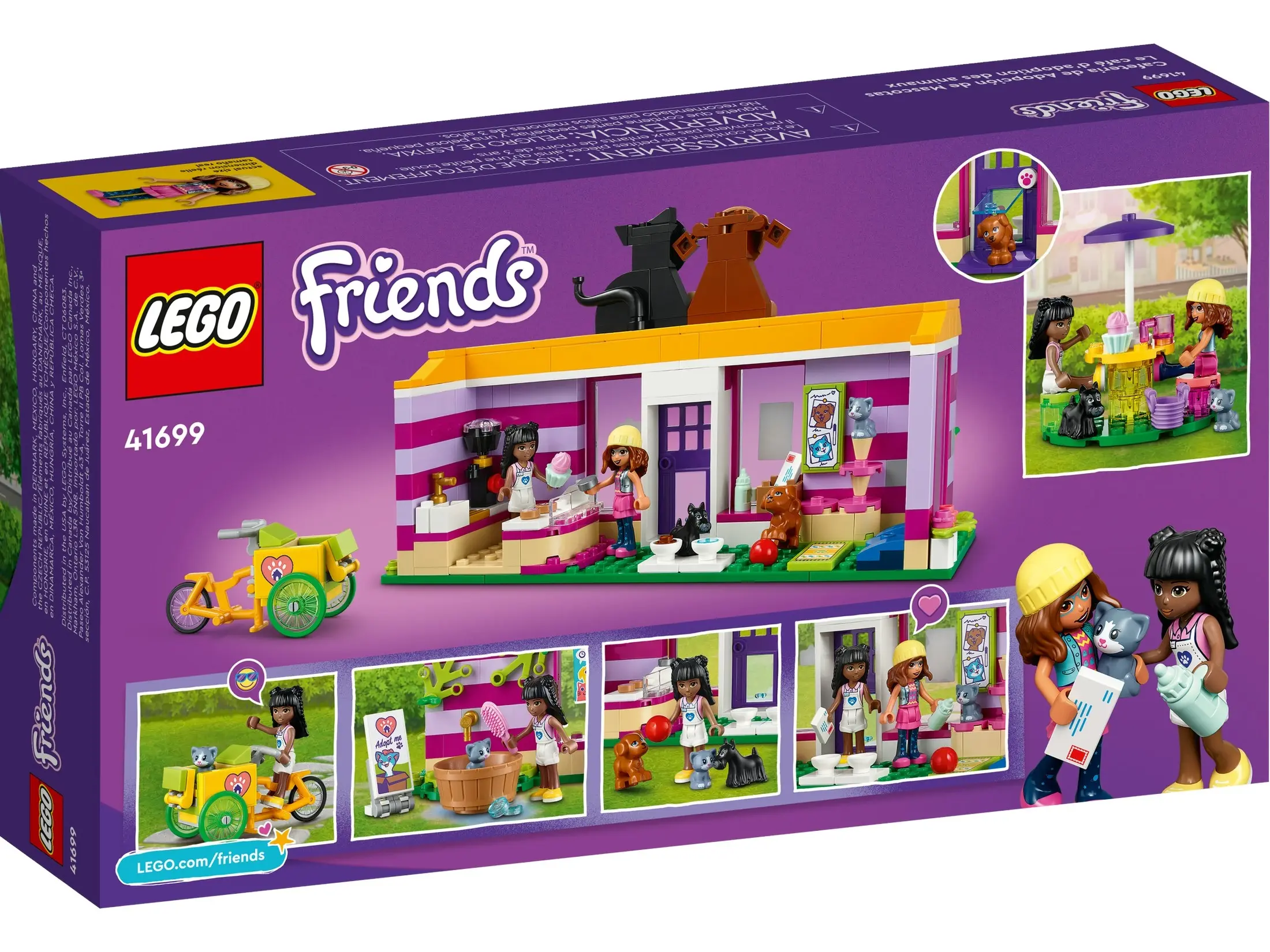 LEGO 41699 Pet Adoption Café - Friends