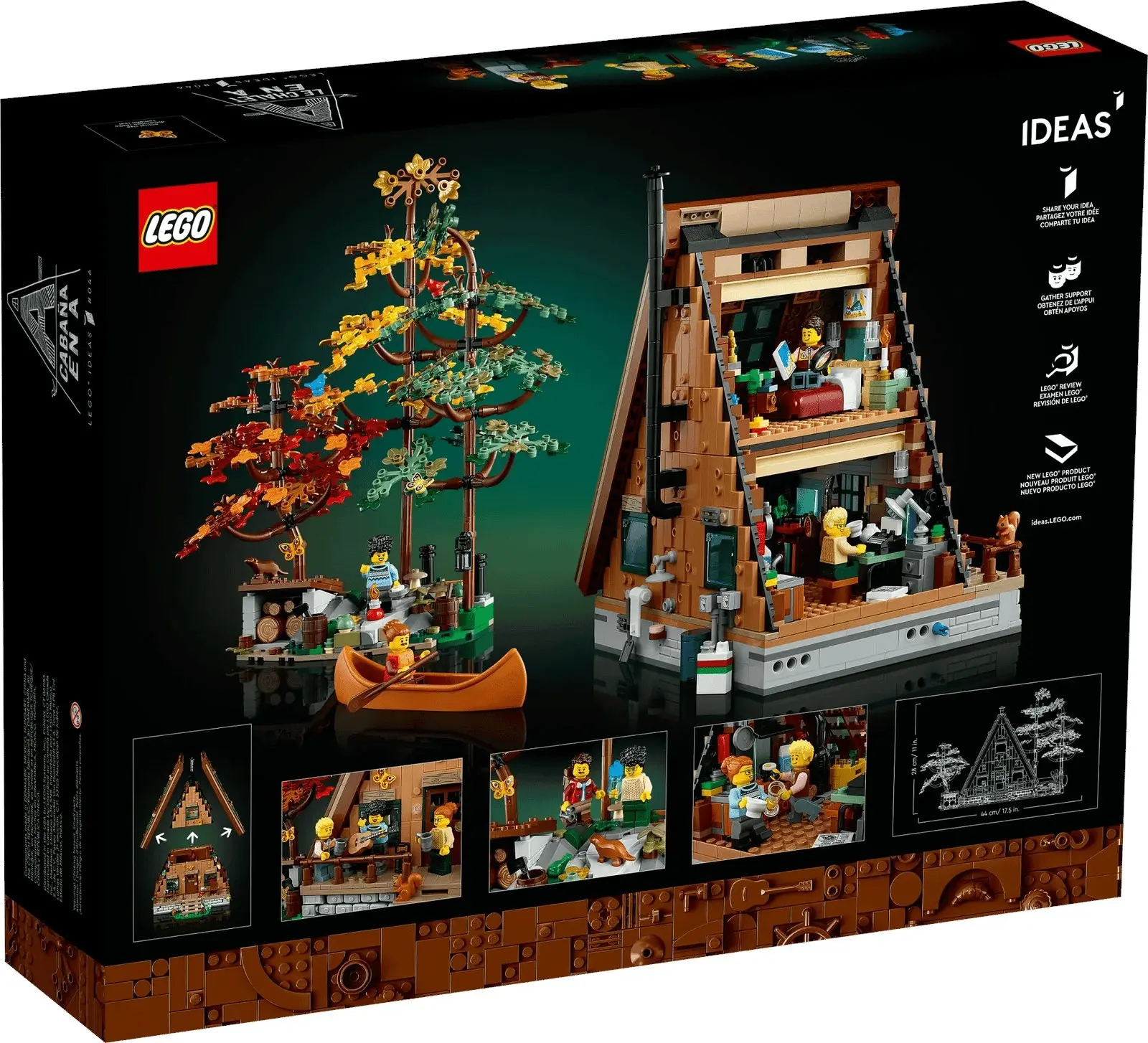 LEGO 21338 A-Frame Cabin - Ideas