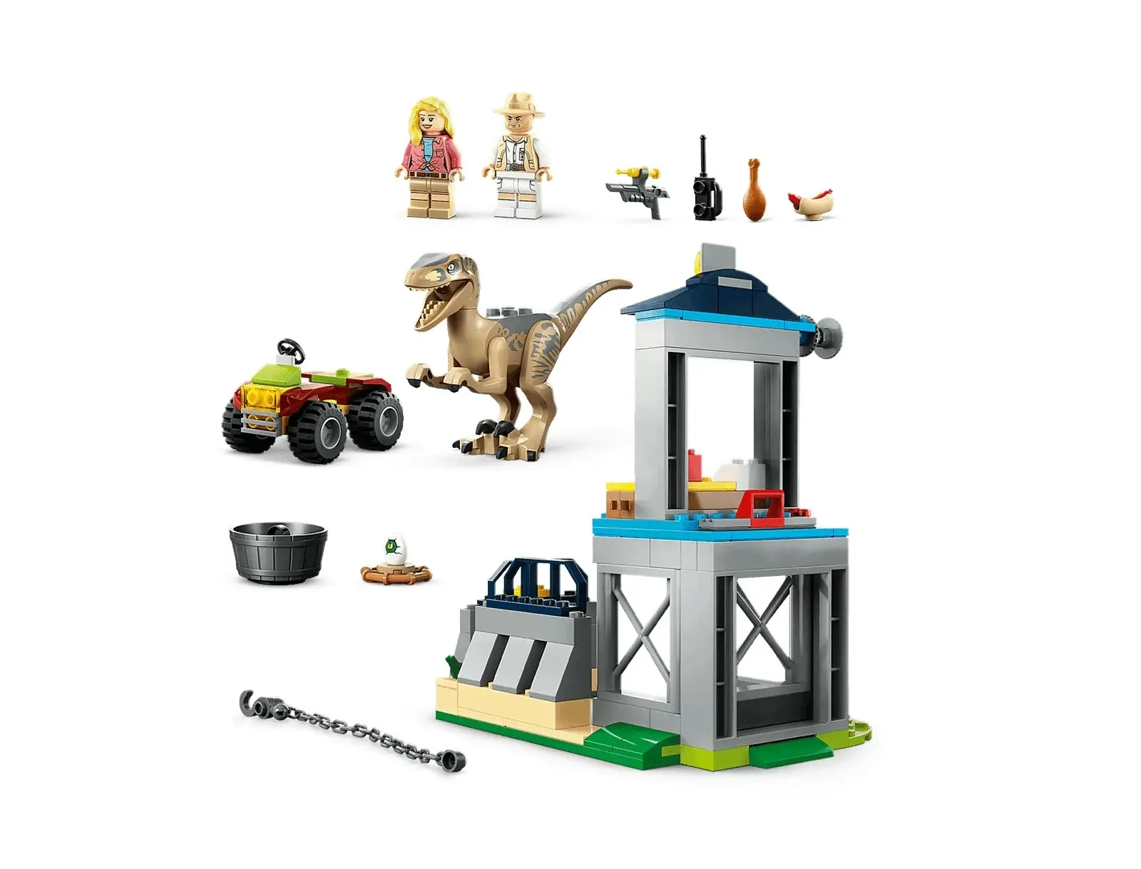 LEGO 76957 Velociraptor Escape - Jurassic World 4+