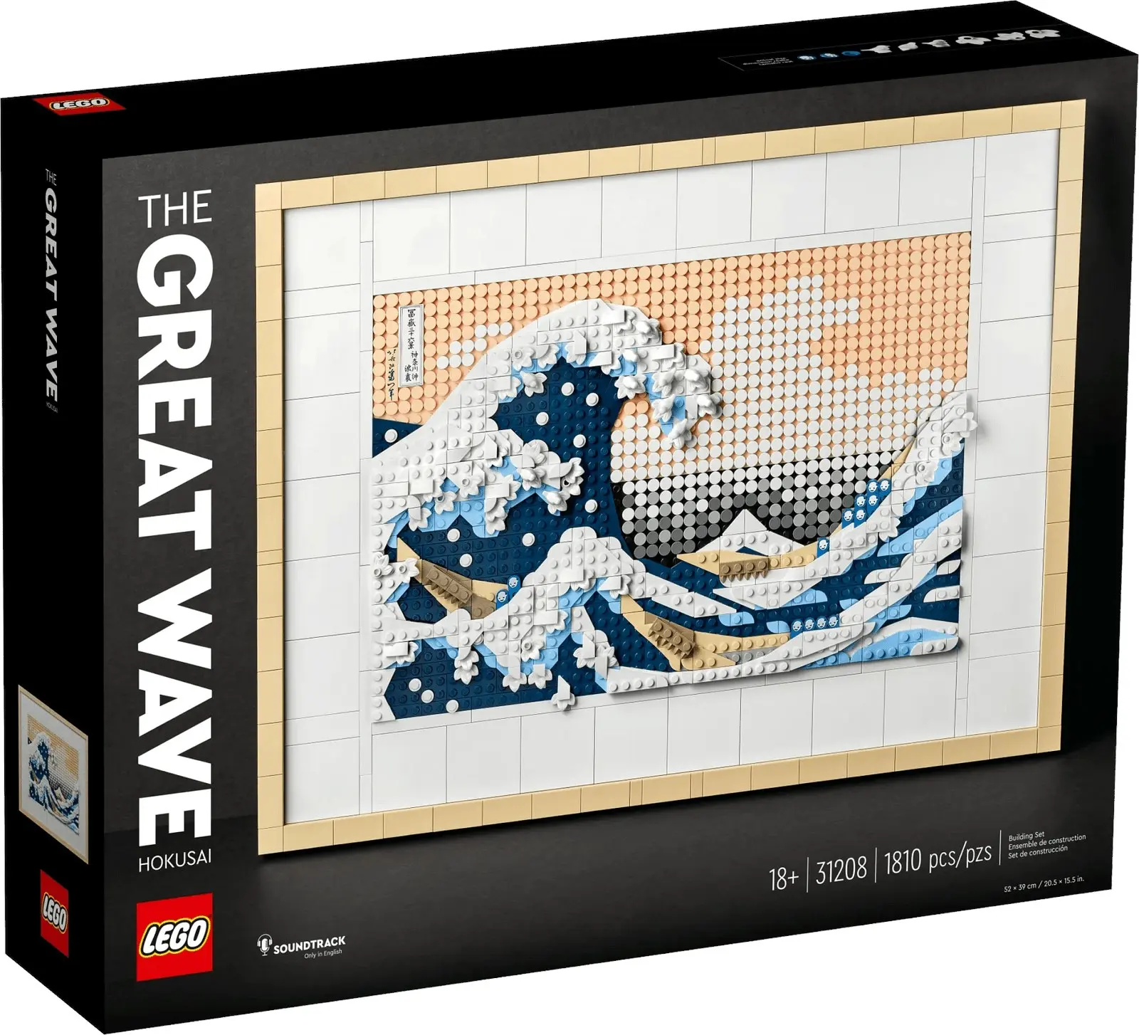 LEGO 31208 Hokusai - The Great Wave - Art