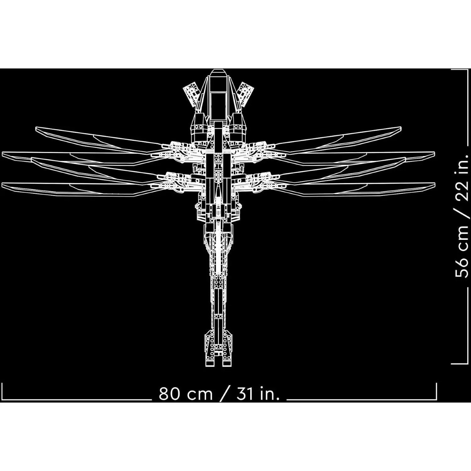 LEGO 10327 Dune Atreides Royal Ornithopter - Icons