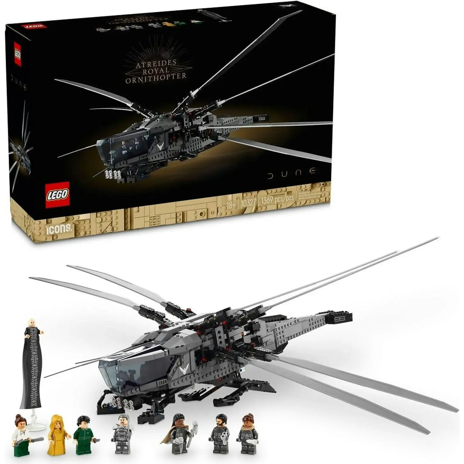 LEGO 10327 Dune Atreides Royal Ornithopter - Icons