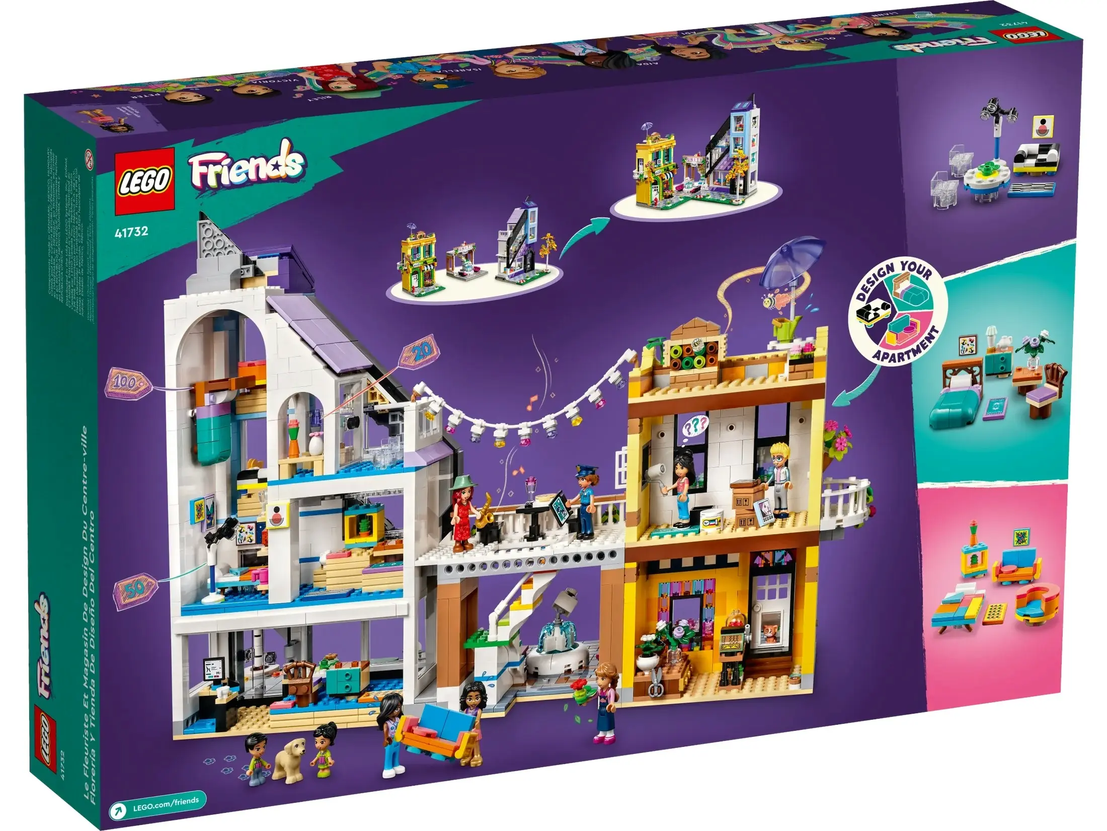 LEGO 41732 Downtown Flower & Design - Friends