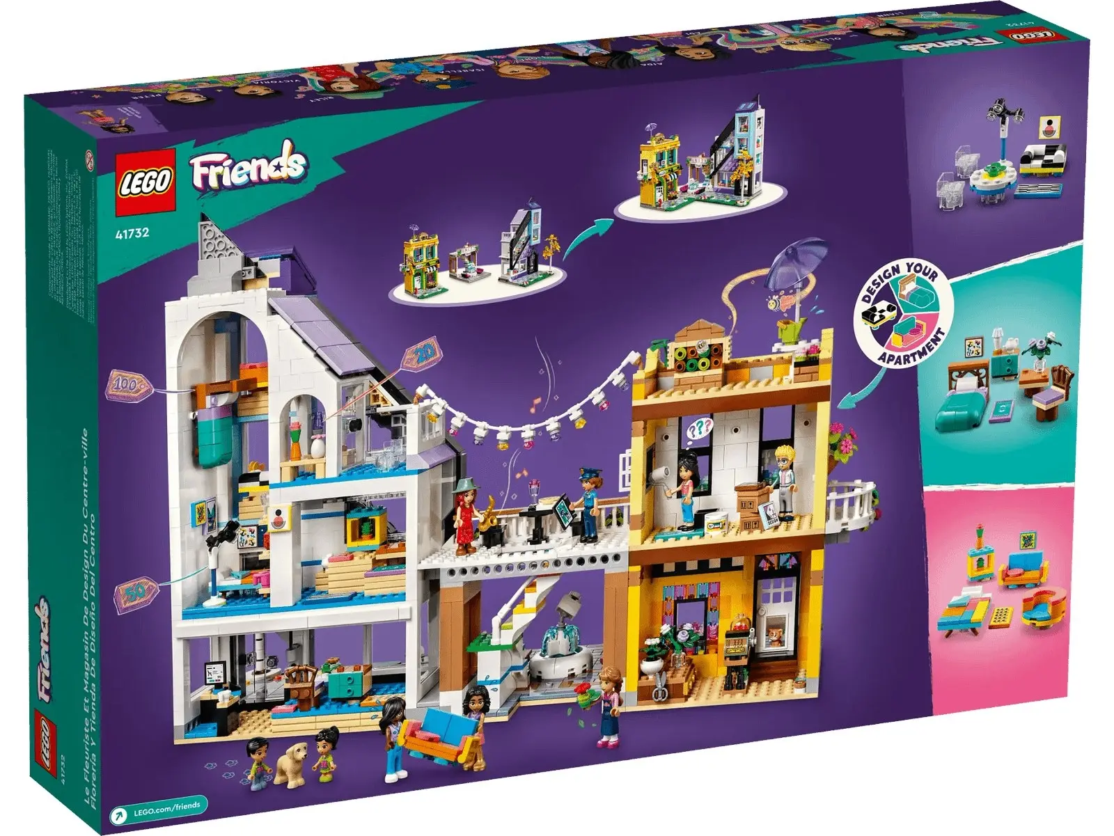 LEGO 41732 Downtown Flower & Design - Friends