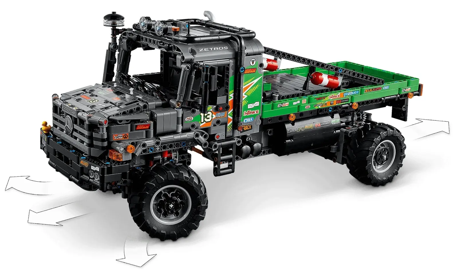 LEGO 42129 4x4 Mercedes-Benz Zetros Trial Truck - Technic