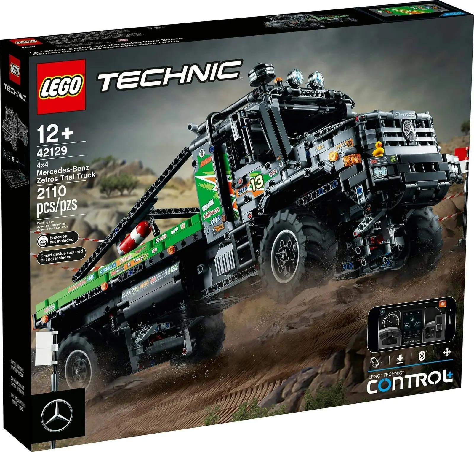 LEGO 42129 4x4 Mercedes-Benz Zetros Trial Truck - Technic