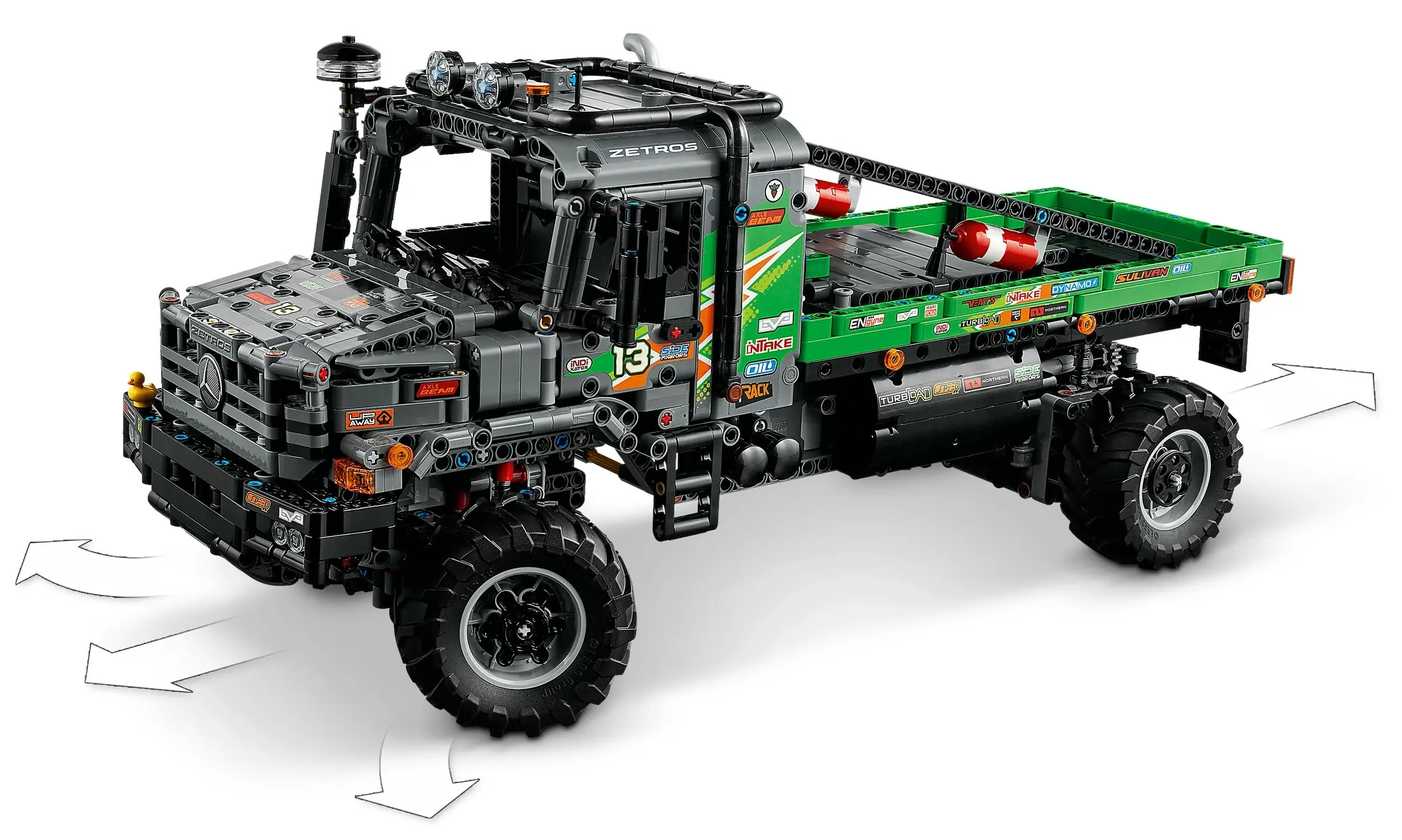 LEGO 42129 4x4 Mercedes-Benz Zetros Trial Truck - Technic