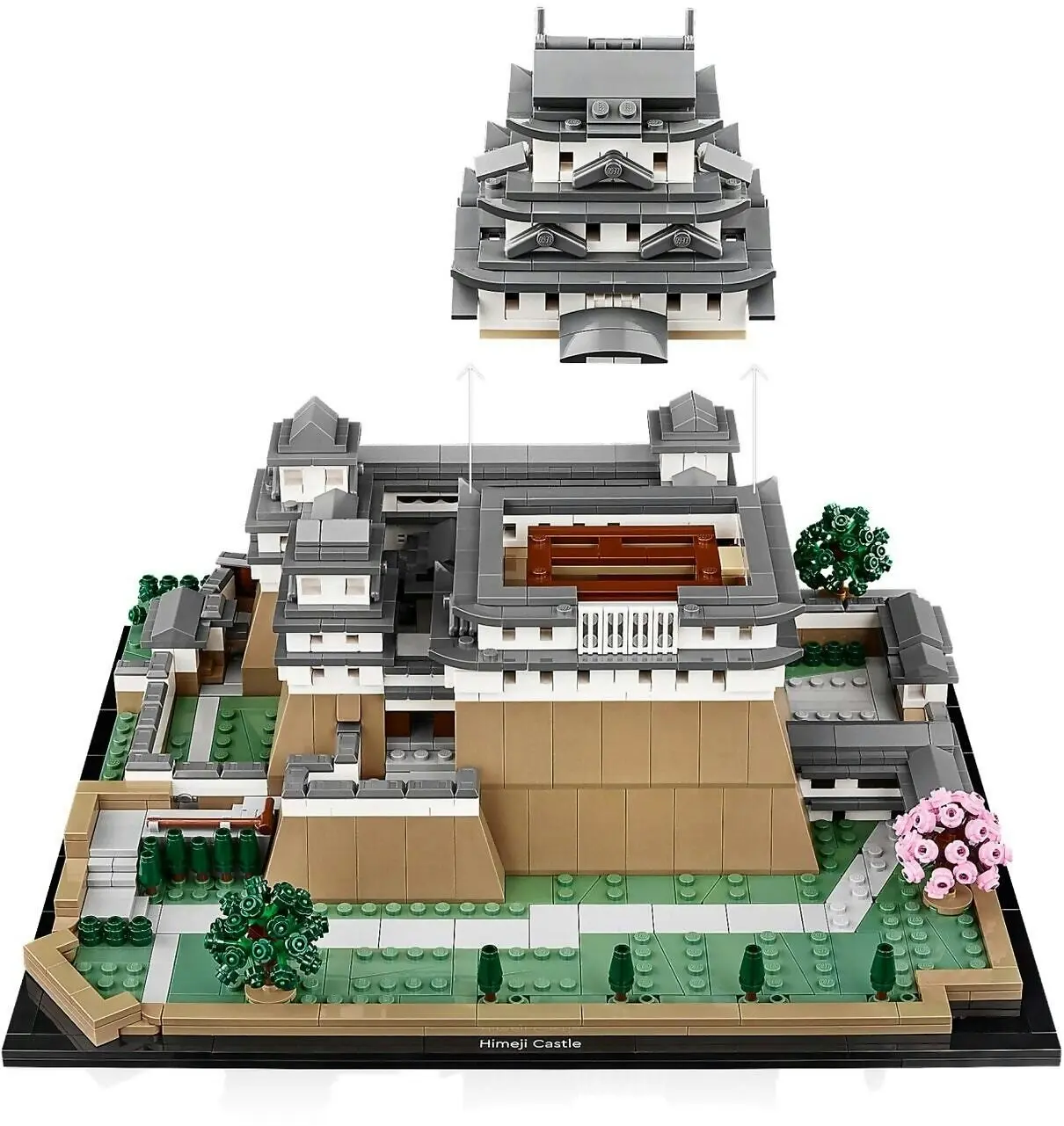 LEGO 21060 Himeji Castle - Architecture