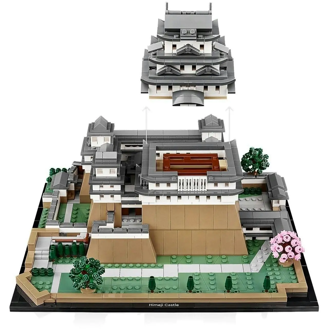 LEGO 21060 Himeji Castle - Architecture