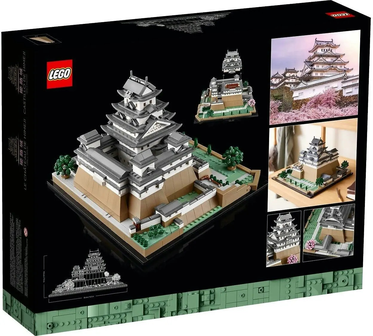 LEGO 21060 Himeji Castle - Architecture