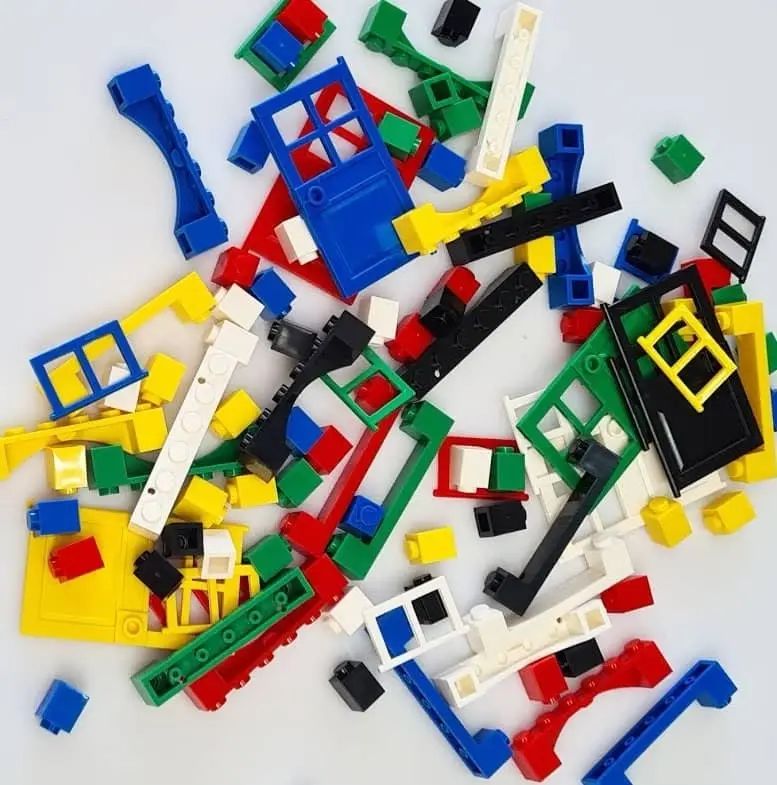 Assorted Generic Building Block Bag