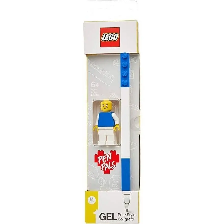 LEGO Blue Gel Pen With Minifigure