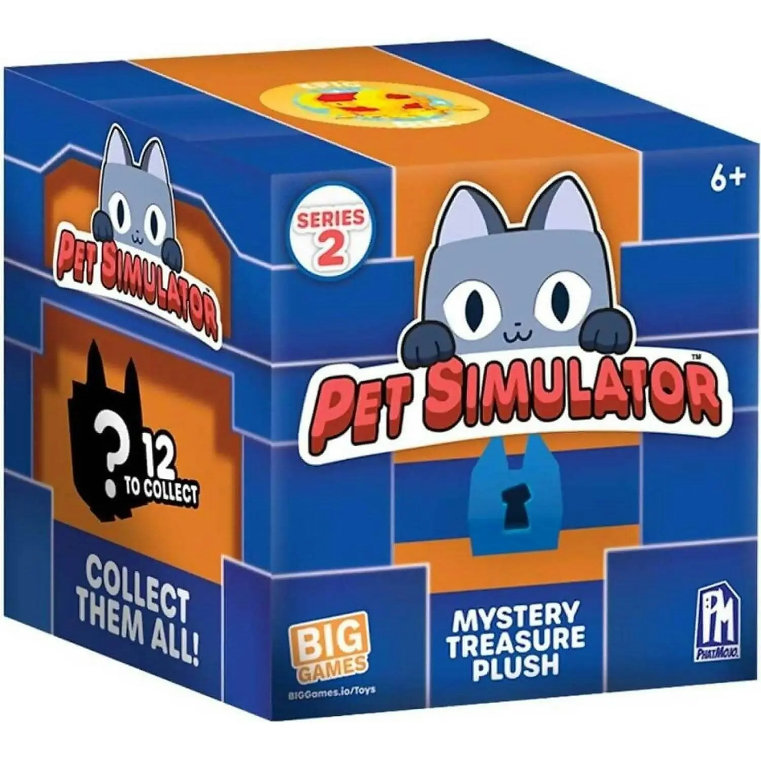 Pet Simulator - 4-inch Plush Treasure Chest S2 - PhatMojo (1 Mystery Plush Blind Box)