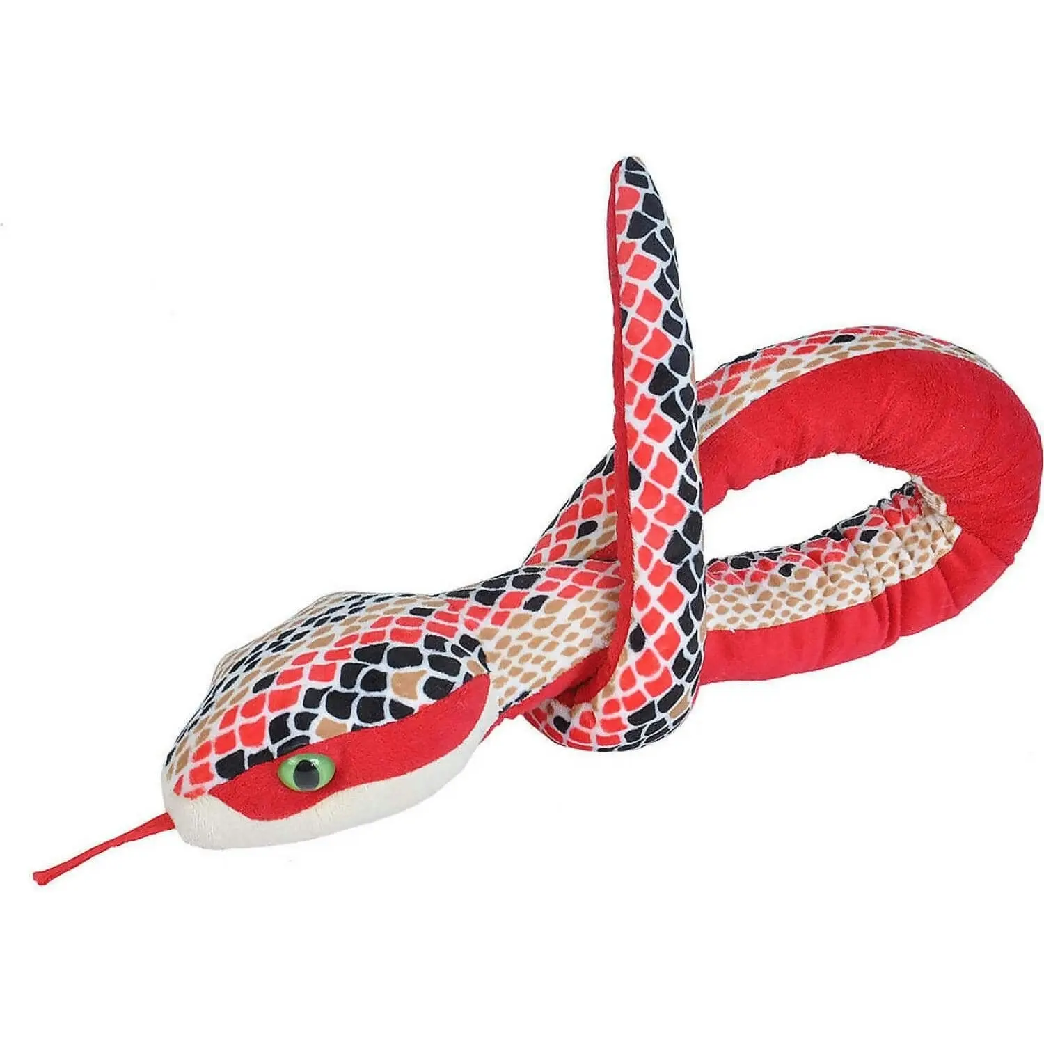 Wild Republic - Plush Snake Red Scales 137cm