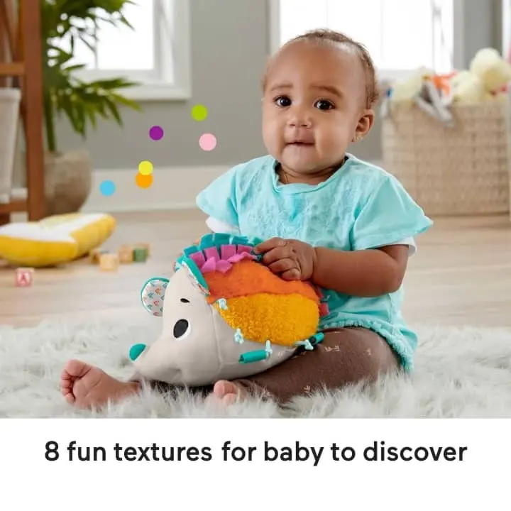 Fisher-Price - Cuddle N Snuggle Hedgehog Newborn Plush Toy