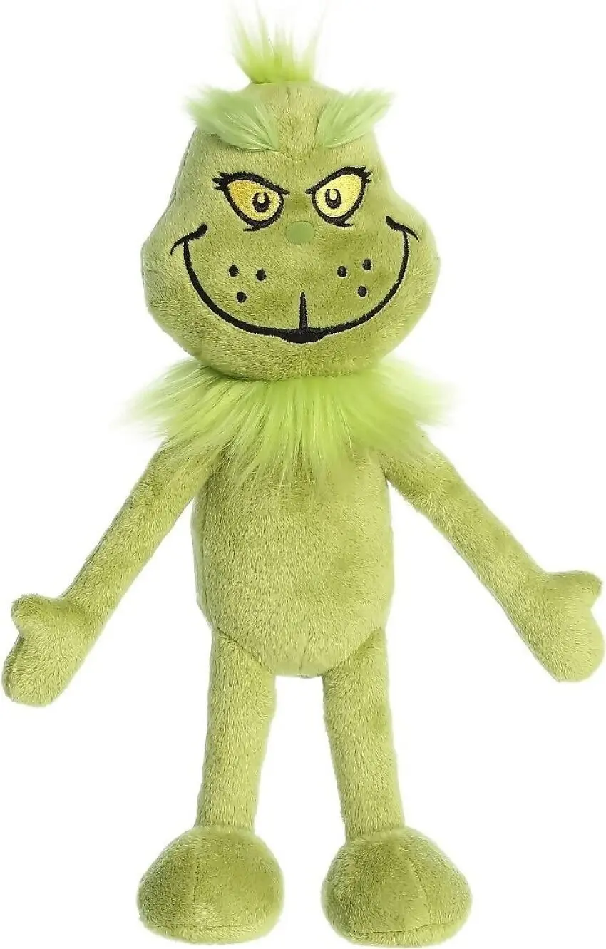 Cotton Candy - Xmas Dr. Seuss Grinch Poseable 12-inch Plush