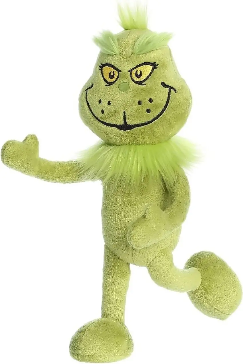 Cotton Candy - Xmas Dr. Seuss Grinch Poseable 12-inch Plush