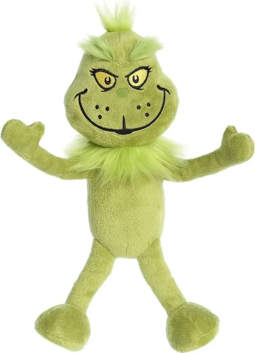 Cotton Candy - Xmas Dr. Seuss Grinch Poseable 12-inch Plush